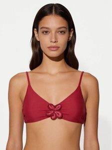 Ysabel Mora Góra od bikini 83448 Czerwony ciemny. Czerwone bikini ysabel mora, bez wzorów, z syntetyku. Za 219,99 zł.