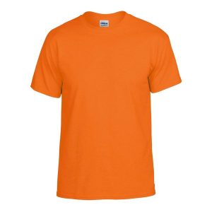 Koszulka DryBlend Unisex Dla Dorosłych. Brązowe bluzki GILDAN, m, bez wzorów, sportowe, bez kołnierzyka, bez ramiączek. Za 47,99 zł.
