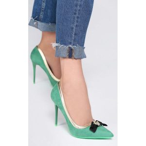 Zielone Szpilki Sailor Moon. Szpilki marki Born2be. Za 49,99 zł.