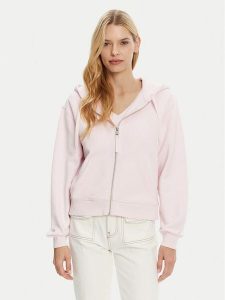 Tommy Hilfiger Bluza WW0WW44632 Różowy Regular Fit. Czerwone bluzy TOMMY HILFIGER, xxl, bez wzorów, z bawełny, bez kaptura. Za 379,99 zł.