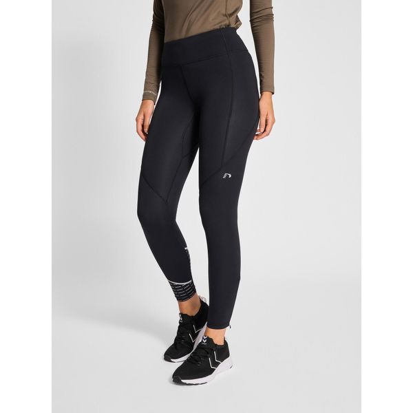 Legginsy damskie Newline Chicago. Brązowe legginsy Newline, bez wzorów, z dżerseju. Za 393,90 zł.