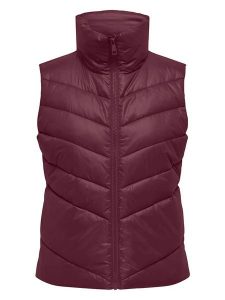 JDY Kamizelka pikowana w kolorze fioletowym rozmiar: XL. Różowe kamizelki JDY, xl, bez wzorów, bez kołnierzyka, bez ramiączek, bez kaptura. Za 88,02 zł.