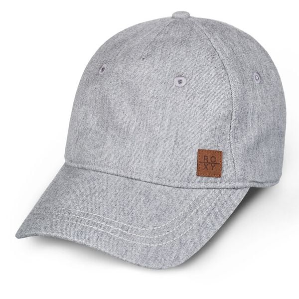 Czapka z daszkiem Roxy. Szare czapki Roxy, bez wzorów. Za 99,99 zł.