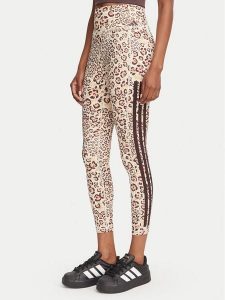 Adidas Legginsy Farm Rio Optime KR0231 Beżowy jasny Slim Fit. Brązowe legginsy ADIDAS, m, bez wzorów, z syntetyku, na fitness i siłownię. Za 259,99 zł.