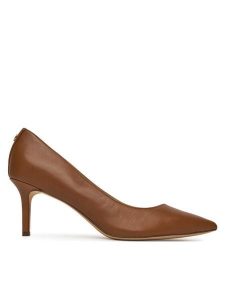 LAUREN RALPH LAUREN Szpilki Lanette 802972023002 Brązowy. Brązowe szpilki Lauren Ralph Lauren, bez wzorów, ze skóry, bez obcasa. Za 469,99 zł.