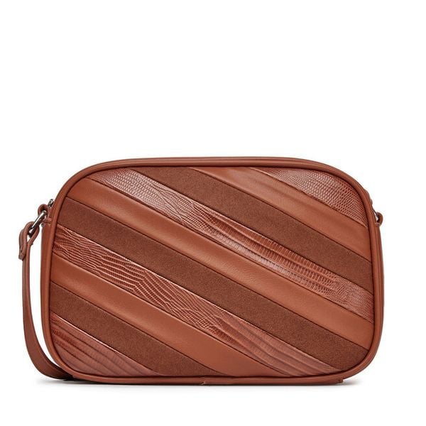 Torebka Lasocki. Brązowe listonoszki Lasocki, bez wzorów, bez dodatków. Za 159,99 zł.