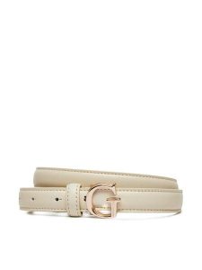Guess Pasek Damski Not Coordinated Belts BW9119 P4220 Écru. Paski Guess, z aplikacjami, ze skóry. Za 149,99 zł.