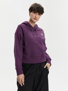 The North Face Bluza NF0A880P Fioletowy Regular Fit. Fioletowe bluzy The North Face, m, bez wzorów, z syntetyku, bez kaptura. Za 239,99 zł.