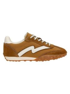 Wojas Skórzane sneakersy w kolorze jasnobrązowym rozmiar: 38. Brązowe trampki Wojas, bez wzorów, bez zapięcia. Za 244,95 zł.