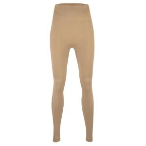 Legginsy Modelujące - Power Up! Bezszwowe. Brązowe legginsy BESHAPED, bez wzorów, z nylonu. Za 179,00 zł.