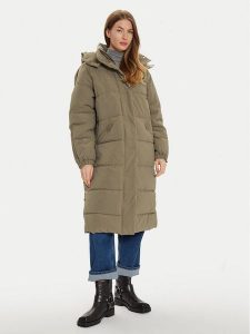 JDY Płaszcz zimowy Flotte 15330181 Brązowy Regular Fit. Brązowe płaszcze JDY, na zimę, m, bez wzorów, z syntetyku, bez kaptura. Za 379,99 zł.