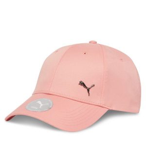 Czapka z daszkiem Puma. Czerwone czapki Puma, bez wzorów. Za 59,99 zł.