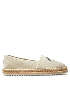 Tommy Jeans Espadryle Tjw Varsity Espadrille EN0EN02470 Beżowy. Brązowe espadryle Tommy Jeans, bez wzorów, z jeansu, bez obcasa. Za 329,99 zł.