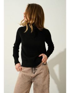 AUTHENTIC CASHMERE Kaszmirowy golf "Cassy" w kolorze czarnym rozmiar: XL. Czarne golfy AUTHENTIC CASHMERE, bez wzorów, z kaszmiru. Za 210,81 zł.