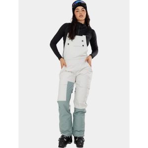 Ski Overal Damski Fundango Sakura ECO Bib. Białe kurtki sportowe FUNDANGO, na zimę, bez wzorów, bez kaptura, narciarskie. Za 599,90 zł.