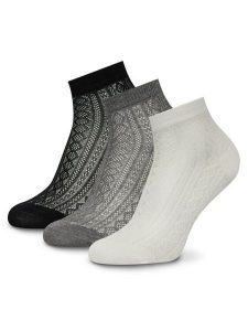 Nine West Skarpety długie KR_NW_SHINY_Z_SS25 (3 PACK) Kolorowy. Skarpetki Nine West, bez wzorów, z bawełny. Za 39,99 zł.