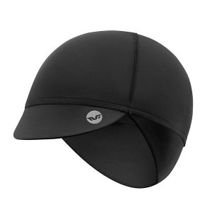 Czapka rowerowa termiczna TVI ROCKBROS. Czarne czapki ROCKBROS, bez wzorów, z materiału, biznesowe. Za 74,00 zł.
