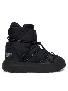 Adidas Śniegowce adidas X Moon Boot Ace JP7766 Czarny. Czarne buty zimowe ADIDAS, z materiału, bez obcasa, bez zapięcia. Za 899,99 zł.