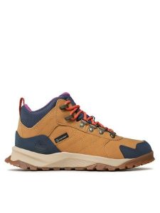 Timberland Trapery Lincoln Peak Mid Lthr WPTB0A5PHY2311 Pomarańczowy. Brązowe buty zimowe Timberland, ze skóry, bez obcasa, bez zapięcia. Za 799,99 zł.