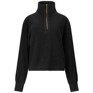 Bluza damska Athlecia Hecey. Czarne bluzy Athlecia, bez wzorów, bez kaptura. Za 249,50 zł.