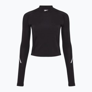 Longsleeve Reebok Seed Top. Czarne topy REEBOK FITNESS, bez wzorów, sportowe, bez kołnierzyka, bez ramiączek. Za 179,99 zł.