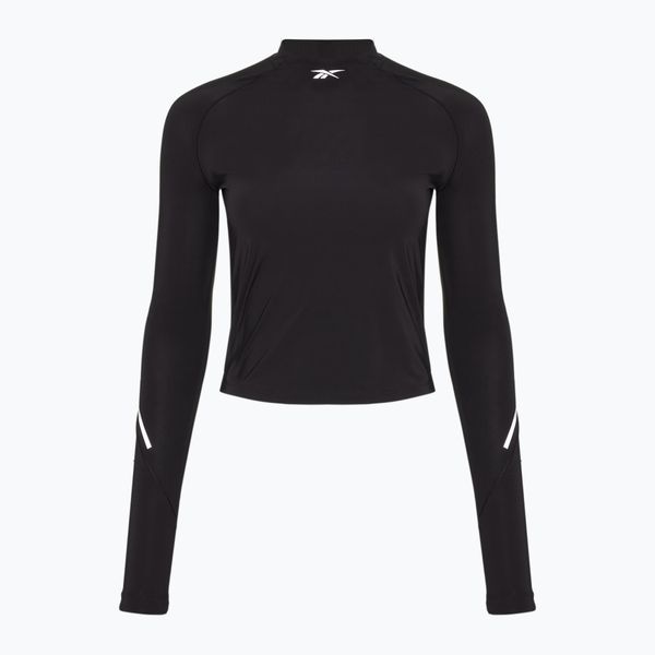 Longsleeve Reebok Seed Top. Czarne topy REEBOK FITNESS, bez wzorów, sportowe, bez kołnierzyka, bez ramiączek. Za 179,99 zł.