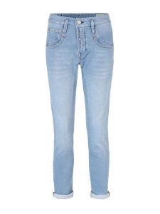 Herrlicher Dżinsy - Slim fit - w kolorze błękitnym rozmiar: W25. Niebieskie jeansy Herrlicher, bez wzorów, z podwyższonym stanem. Za 144,92 zł.