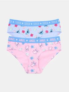 Majtki figi 2 pack Lilo & Stitch - wielobarwny. Figi Sinsay, bez wzorów. Za 19,99 zł.