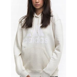 Adidas bluza damska z kapturem sportowa dresowa hoodie Essentials roz. M. Brązowe bluzy ADIDAS, l, bez wzorów, z bawełny, z kapturem. Za 215,99 zł.