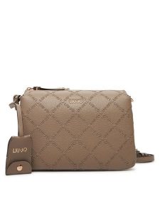 Liu Jo Torebka Ecs S Crossbody AF5072 E0538 Beżowy. Brązowe listonoszki Liu Jo, bez wzorów, ze skóry, bez dodatków. Za 489,99 zł.