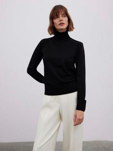 BGN Golf w kolorze czarnym rozmiar: 34. Czarne golfy BGN, bez wzorów. Za 95,92 zł.