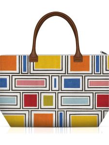 Ppd Shopper bag "London" ze wzorem - 55 x 38 cm rozmiar: onesize. Shopper bag PPD, bez wzorów, z materiału, bez dodatków. Za 88,02 zł.
