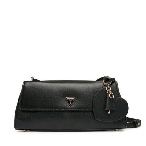 Torebka Guess. Czarne torebki klasyczne Guess, z aplikacjami, bez dodatków. Za 589,99 zł.