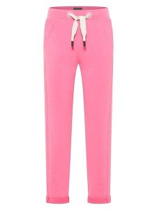 ELBSAND Spodnie dresowe "Brinja" w kolorze różowym rozmiar: S. Różowe spodnie dresowe ELBSAND, s, bez wzorów, z dresówki. Za 130,99 zł.