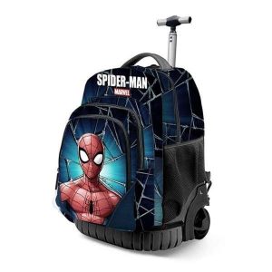 Plecak szkolny SPIDERMAN Granatowy. Niebieskie plecaki spiderman. Za 382,80 zł.