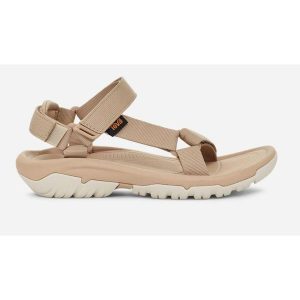 Buty do chodzenia damskie Teva Hurricane Xlt2 sandały. Brązowe buty trekkingowe Teva, z materiału, bez zapięcia. W wyprzedaży za 279,65 zł.