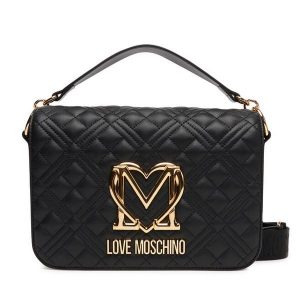 Torebka LOVE MOSCHINO. Czarne torebki klasyczne LOVE MOSCHINO, bez wzorów, bez dodatków. Za 619,99 zł.