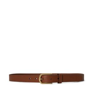 Pasek LAUREN RALPH LAUREN. Brązowe paski Lauren Ralph Lauren, bez wzorów. Za 379,99 zł.