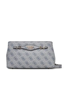 Guess Torebka Katya HWSG96 52120 Niebieski. Niebieskie listonoszki Guess, z aplikacjami, ze skóry, bez dodatków. Za 379,99 zł.
