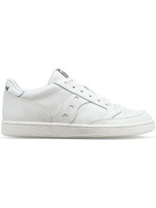Saucony Skórzane sneakersy w kolorze białym rozmiar: 38,5. Białe trampki Saucony, bez wzorów, bez zapięcia. Za 250,94 zł.