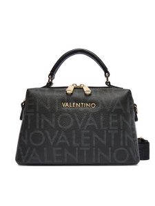 Valentino Torebka Regina Re VBS9IS42 Czarny. Czarne torebki klasyczne Valentino, bez wzorów, ze skóry, bez dodatków. Za 529,99 zł.