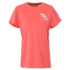 T-shirt Damski Kwiaty Fingal IX. Zielone t-shirty Regatta, l, bez wzorów, bez kołnierzyka, bez ramiączek. Za 74,99 zł.
