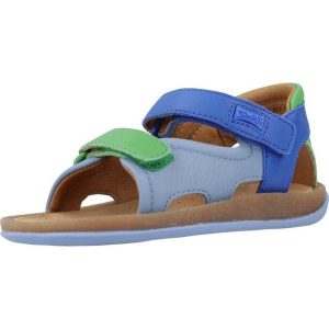 Sandały CAMPER K800362 012 Wielokolorowy. Sandały Camper, bez wzorów, ze skóry, bez obcasa, bez zapięcia. Za 297,55 zł.