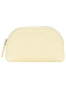 Marc O´Polo Skórzana kosmetyczka w kolorze żółtym - 14 x 9 x 3 cm rozmiar: onesize. Żółte kosmetyczki bez wzorów, z materiału. Za 119,68 zł.