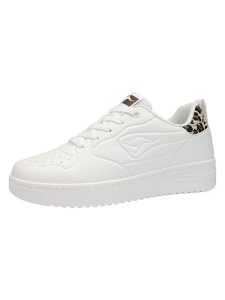 Kangaroos Sneakersy "K-Top Sweeny" w kolorze białym rozmiar: 37. Białe trampki KangaROOS, bez wzorów, bez zapięcia. Za 126,75 zł.