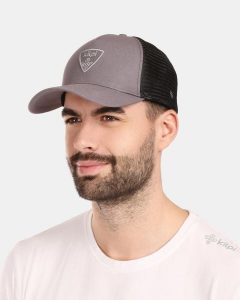 Unisex czapka z daszkiem Kilpi BORA MID-U. Szare czapki Kilpi, bez wzorów, z bawełny. Za 138,03 zł.
