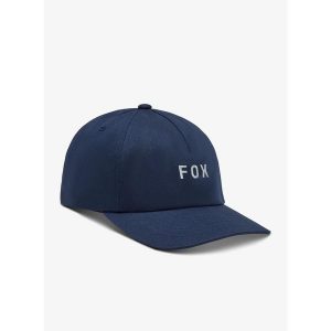 Czapka z daszkiem Fox Wordmark Adjustable Hat. Niebieskie czapki FOX, bez wzorów, sportowe. Za 140,99 zł.