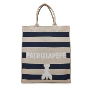 Torebka Patrizia Pepe. Brązowe torebki klasyczne Patrizia Pepe, bez wzorów, bez dodatków. Za 489,99 zł.