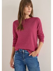 Cecil Koszulka w kolorze czerwonym rozmiar: XS. Czerwone bluzki Cecil, xs, bez wzorów, bez kołnierzyka, bez ramiączek. Za 74,28 zł.