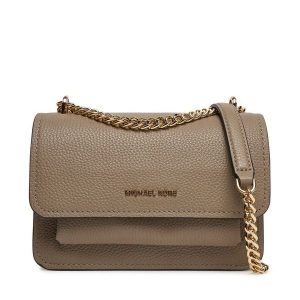 Torebka MICHAEL Michael Kors. Brązowe torebki wieczorowe MICHAEL Michael Kors, bez wzorów, bez dodatków. Za 659,99 zł.